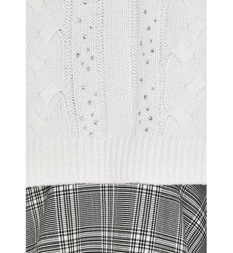 Vestido dos piezas combinado tricot de Mayoral | Aiana Larocca