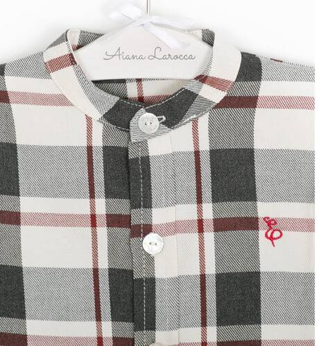 Camisa cuadros escocés de Eve Children | Aiana Larocca