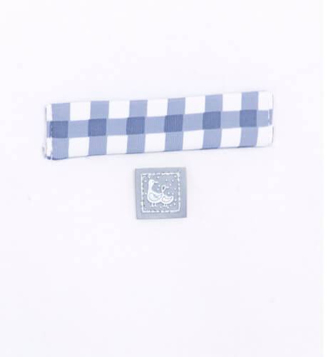 Camiseta detalle vichy | Aiana Larocca