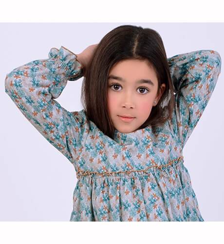 Vestido niña estampado floral de Nekenia | Aiana Larocca