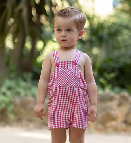 Peto niño a cuadros vichy de Nekenia | Aiana Larocca