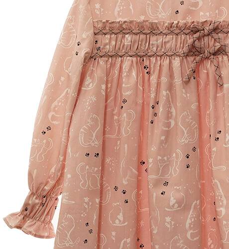 Vestido niña rosa Familia Paolo de Marta y Paula | Aiana Larocca