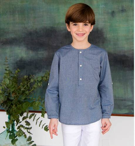 Camisa niño denim de Ancar | Aiana Larocca