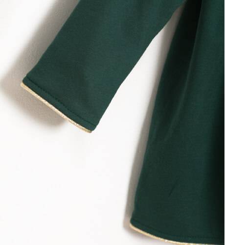 Vestido verde estrella dorada de Mon Petit Bonbon | Aiana Larocca