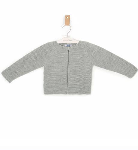 Chaqueta de punto gris | Aiana Larocca