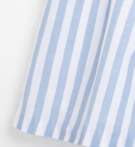 Vestido niña a rayas azul y blanco de Cocote | Aiana Larocca