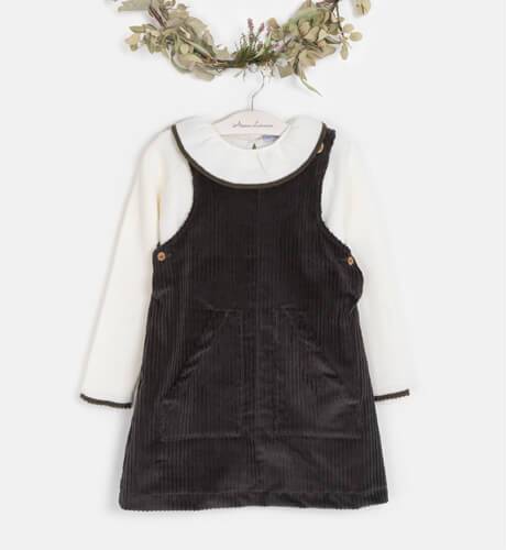 Jersey punto crudo detalle gris de Ancar | Aiana Larocca