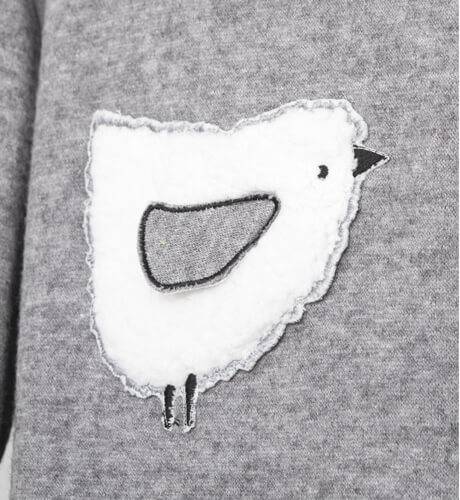 Sudadera gris de Basmartí | Aiana Larocca