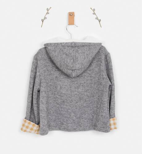 Sudadera gris de Basmartí | Aiana Larocca