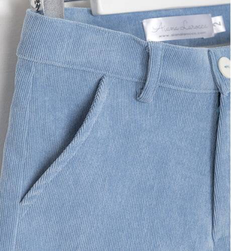 Pantalón niño micropana azul | Aiana Larocca